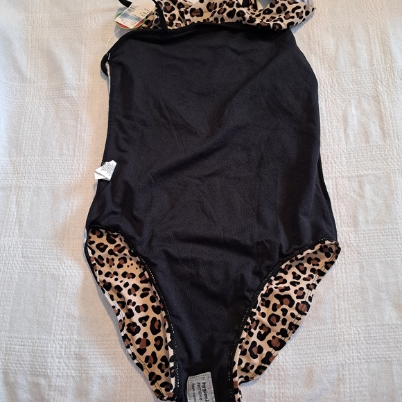 Children's Place girls size Large or 10/12 Animal print 1 piece swim suit, New - Picture 7 of 7
